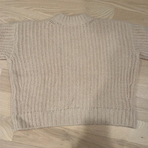 Cream alpaca sweater from Sezane - Picture 5 of 6